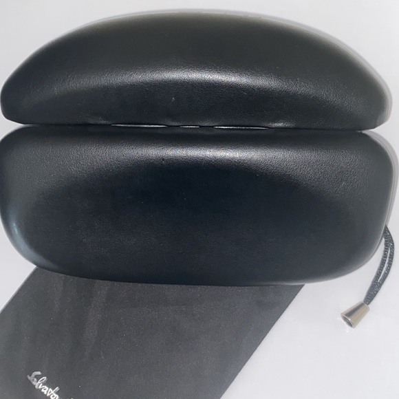SALVATORE FERRAGAMO Sunglasses Eyeglasses Case with Dust Bag - Picture 4 of 12